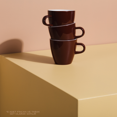 Acme Evolution 6'lı Tulip Fincan Seti