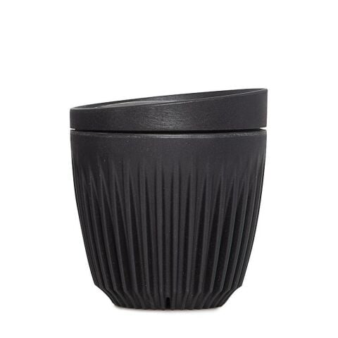 Huskee Cup + Kapak 177 ml / Siyah