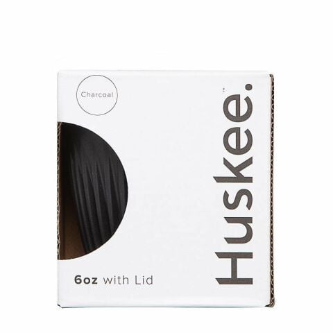 Huskee Cup + Kapak 177 ml / Siyah