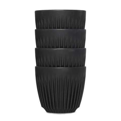Huskee Cup 4 x 177 ml Siyah