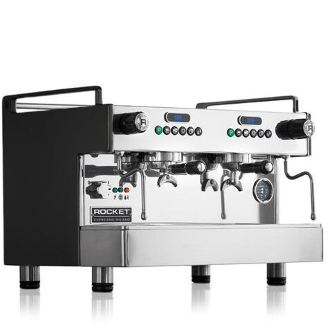 Rocket Boxer Timer Espresso Makinesi Siyah