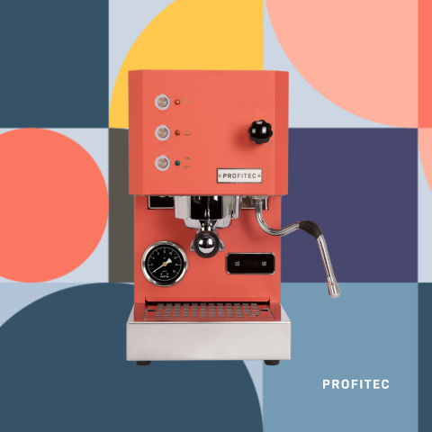 Profitec Pro Go Kırmızı Espresso Kahve Makinesi
