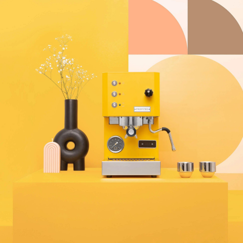 Profitec Pro Go Sarı Espresso Kahve Makinesi