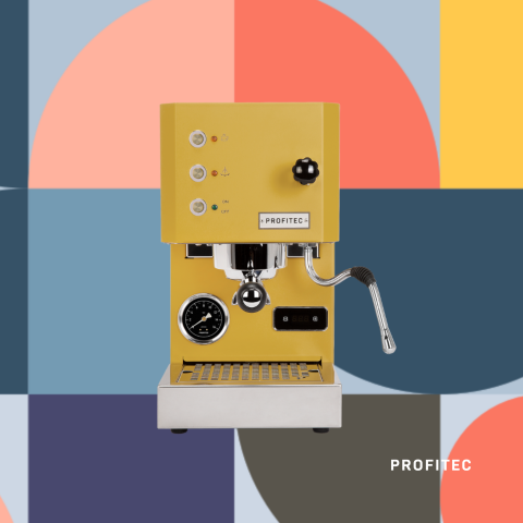 Profitec Pro Go Sarı Espresso Kahve Makinesi