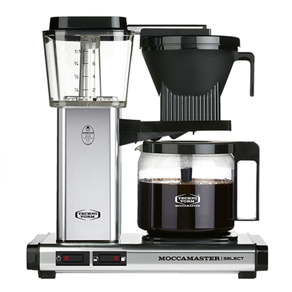 Moccamaster Select Filtre Kahve Makinesi Parlak Gümüş