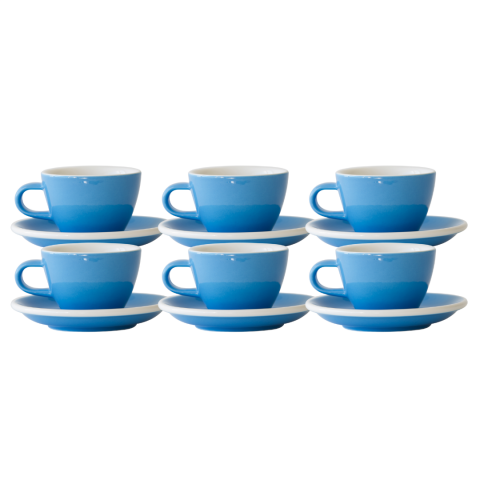 Acme Evolution 6'lı Flatwhite Fincan Seti Mavi