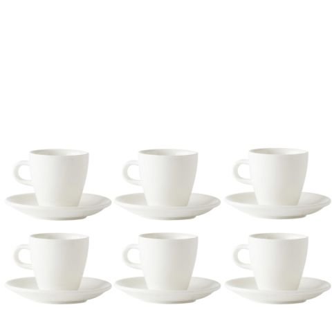 Acme Evolution 6'lı Tulip Fincan Seti Beyaz