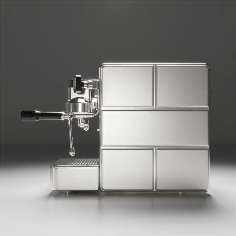 Stone Espresso Kahve Makinesi Mine Premium Chrome