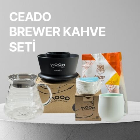 Ceado Brewer Kahve Seti - Grizzly Kahve Hediye!