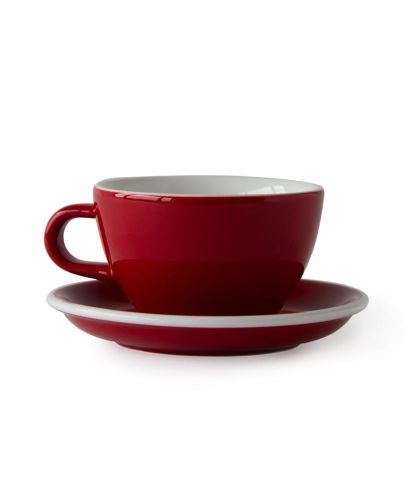 Acme Evolution 6'lı Latte Fincan Seti Kırmızı
