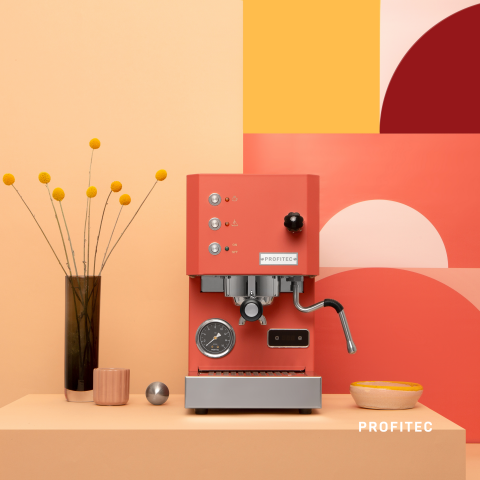 Ön Sipariş - Profitec Pro Go Kırmızı Espresso Kahve Makinesi