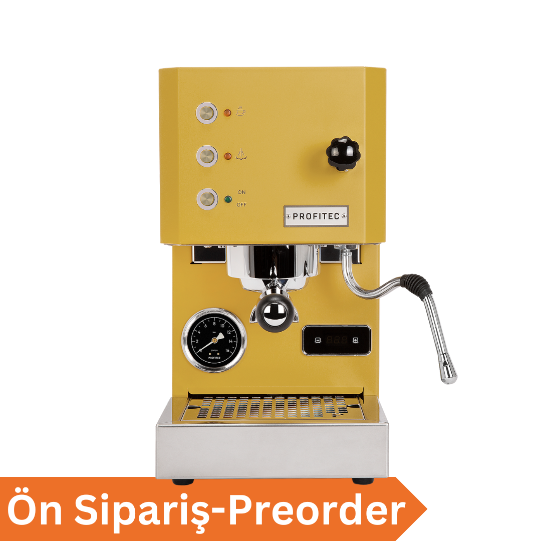 Ön Sipariş - Profitec Pro Go Sarı Espresso Kahve Makinesi