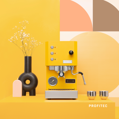 Ön Sipariş - Profitec Pro Go Sarı Espresso Kahve Makinesi