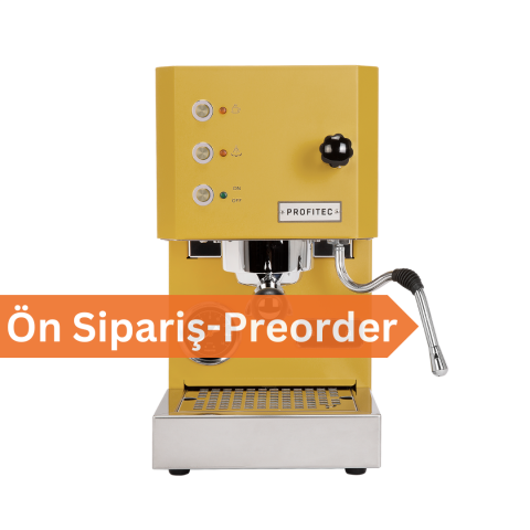 Profitec Pro Go Sarı Espresso Kahve Makinesi (ÖN SİPARİŞ)