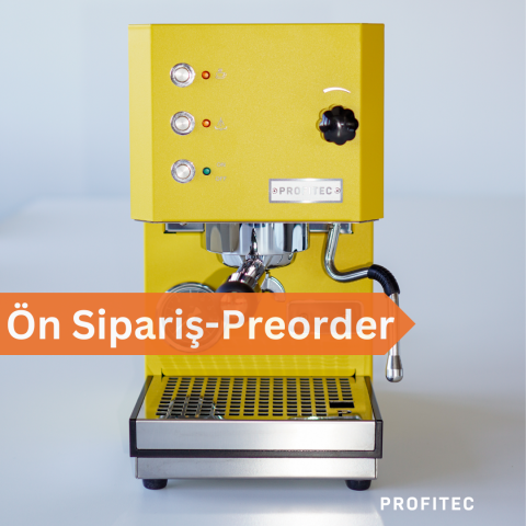 Profitec Pro Go Sarı Espresso Kahve Makinesi (ÖN SİPARİŞ)