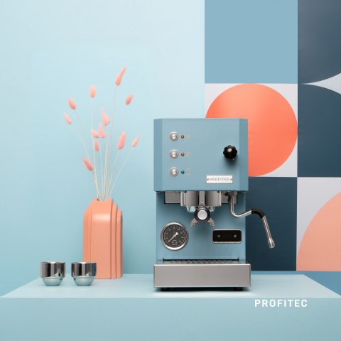 Ön Sipariş - Profitec Pro Go Mavi Espresso Kahve Makinesi