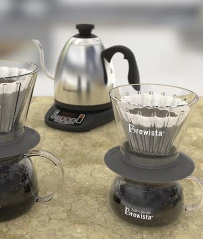 Brewista Flat V Cone Cam Dripper