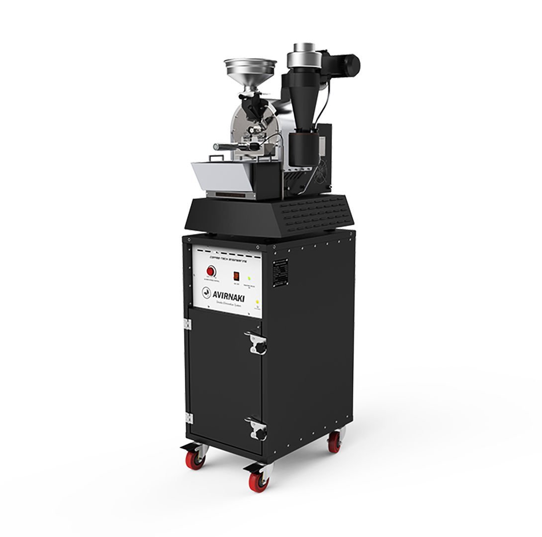 FZ94 Lab Roaster Kahve Kavurma Makinesi & Avirnaki Duman Filtresi