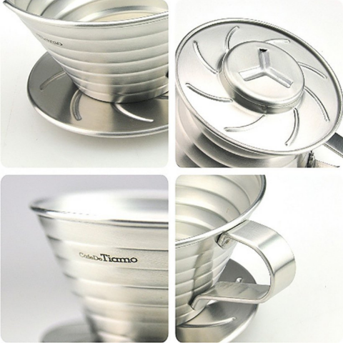 Tiamo Paslanmaz K02 Dripper