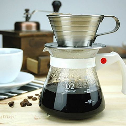 Tiamo Paslanmaz K02 Dripper