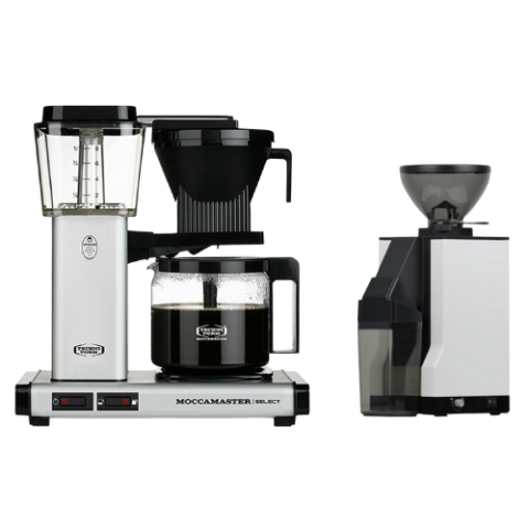 Moccamaster Select Gümüş & Eureka Mignon Crono / SET ALIMINDA EKSTRA İNDİRİM