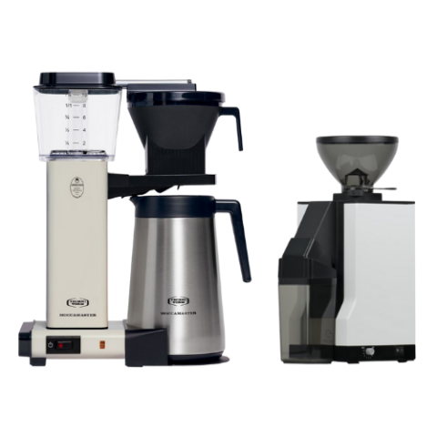 SET ALIMINDA EKSTRA İNDİRİM - Moccamaster Termoslu Filtre & Eureka Mignon Crono Öğütücü