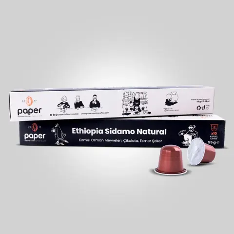 Ethiopia Sidamo Natural Kapsül Kahve