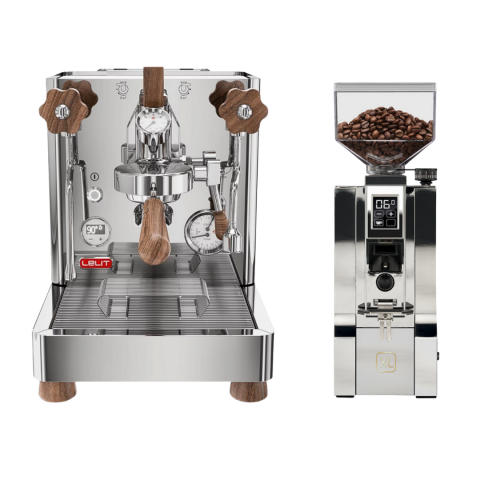 SET FIRSATI - Lelit Bianca Espresso Kahve Makinesi Inox & Eureka Mignon XL