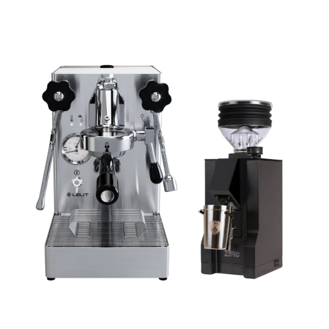 SET FIRSATI - Lelit Mara X V2 Espresso Kahve Makinesi Inox & Eureka Mignon Zero Kahve Öğütücüsü 15BL Siyah