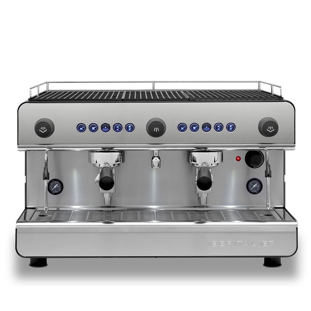 Iberital IB7 2 gruplu Espresso Kahve Makinesi Beyaz