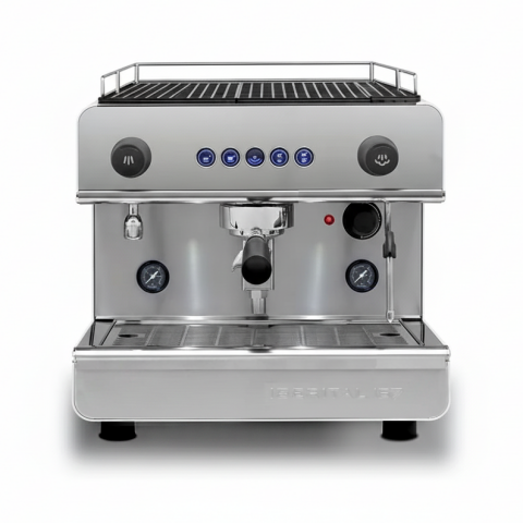 Iberital IB7 Tek Gruplu Espresso Kahve Makinesi Beyaz