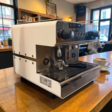 Iberital IB7 Tek Gruplu Espresso Kahve Makinesi Beyaz