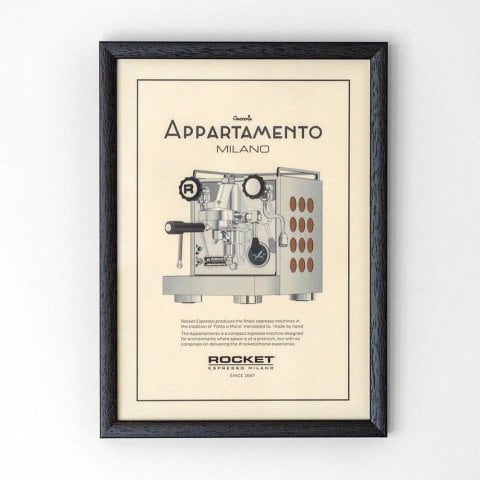 Rocket Espresso Poster Appartamento