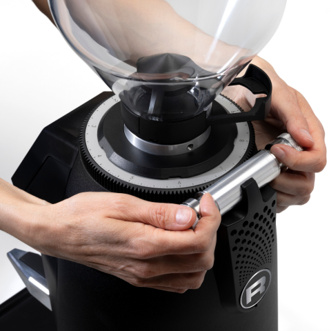 Rocket Stelvio Espresso Kahve Öğütücüsü Siyah