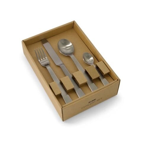 Acme 24 Parçalı Çatal/Kaşık/Bıçak Takımı - Mat Set