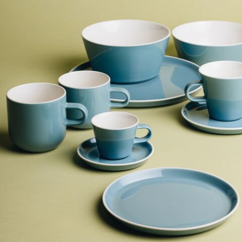 Acme Roman 4 Parça Mavi Büyük Bowl