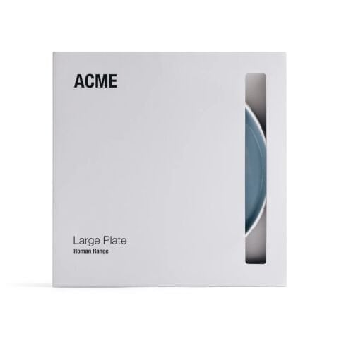 Acme Roman 4 Parça Mavi Büyük Tabak