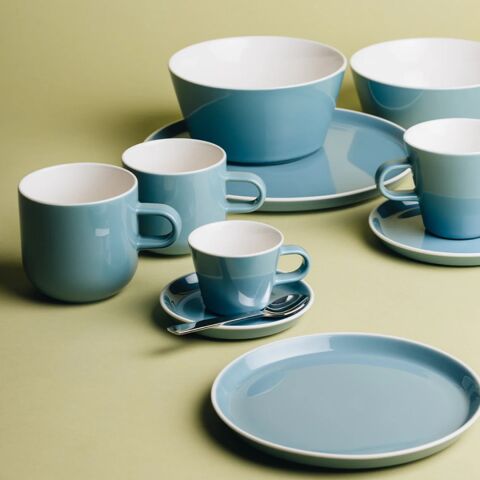 Acme Roman 4 Parça Mavi Büyük Tabak