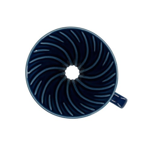 Hario V60 02 Dripper Seramik İndigo Mavisi