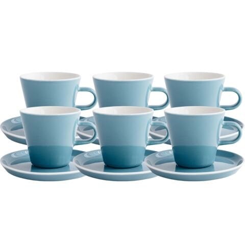 Acme Roman Cup Medium 6’lı Fincan Seti Mavi