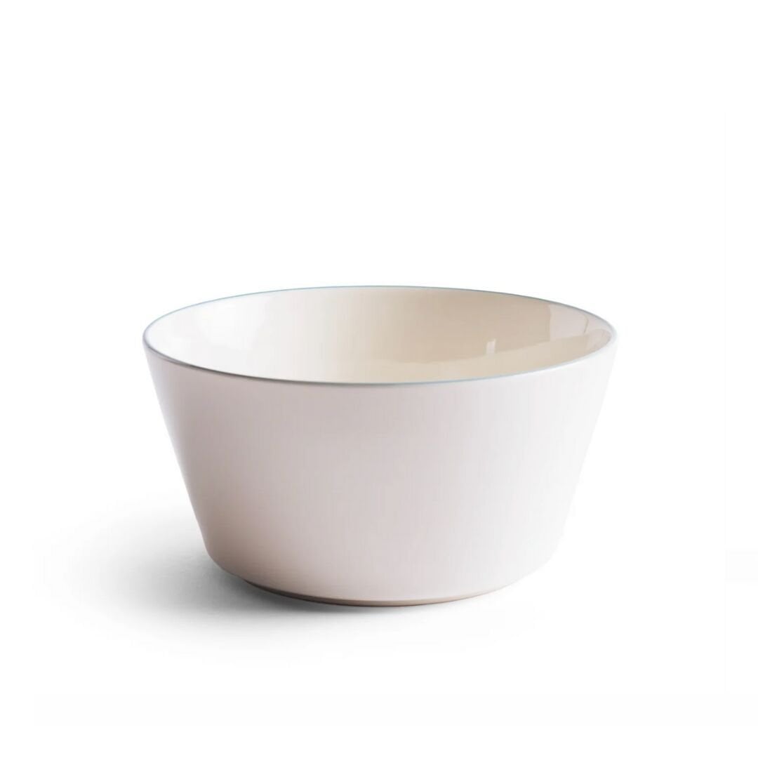 Acme Roman 4 Parça Beyaz-Mavi Büyük Bowl
