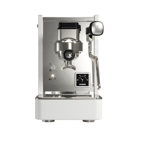 SET FIRSATI - Stone Lite White Espresso Kahve Makinesi & Stone Pebble Kahve Öğütücüsü Beyaz