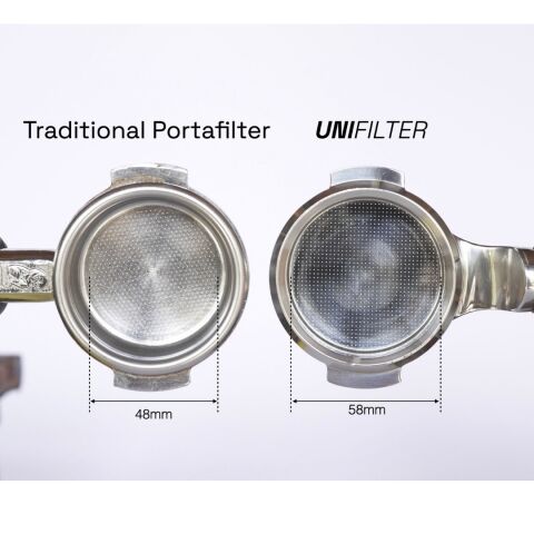 Weber Unifilter Teak -Tabansız Portafiltre Sepetli