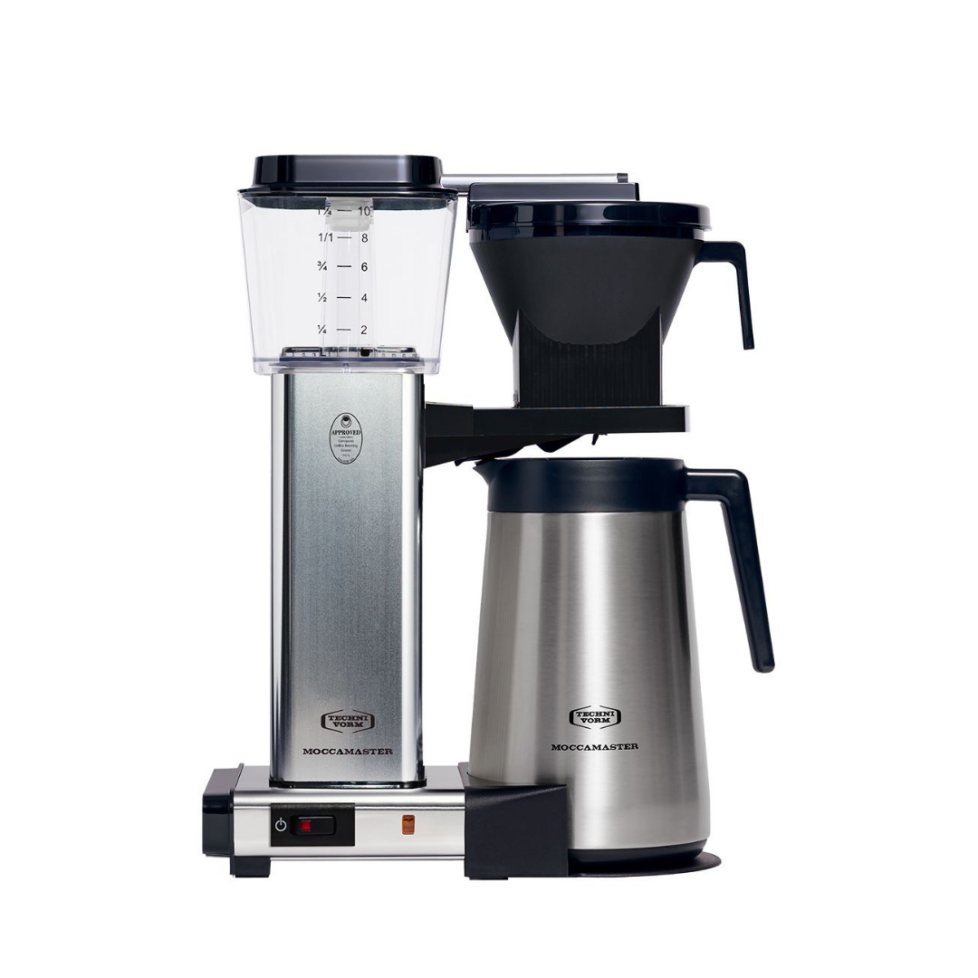Moccamaster Filtre Kahve Makinesi - Termoslu Gümüş