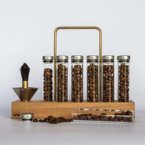 WEBER BEAN CELLAR GLASS T&B ÇEKİRDEK DOZLAMA KABI