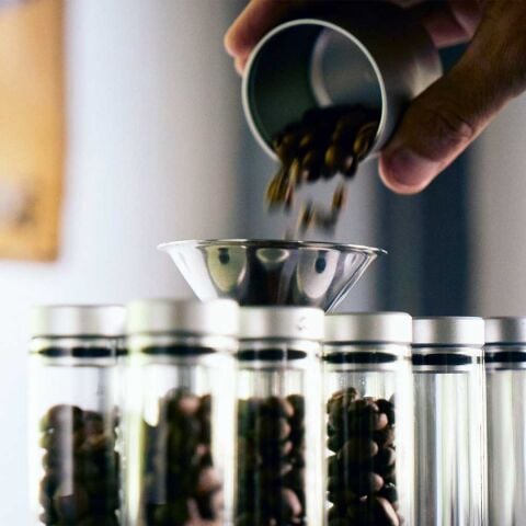 WEBER BEAN CELLAR GLASS T&B ÇEKİRDEK DOZLAMA KABI