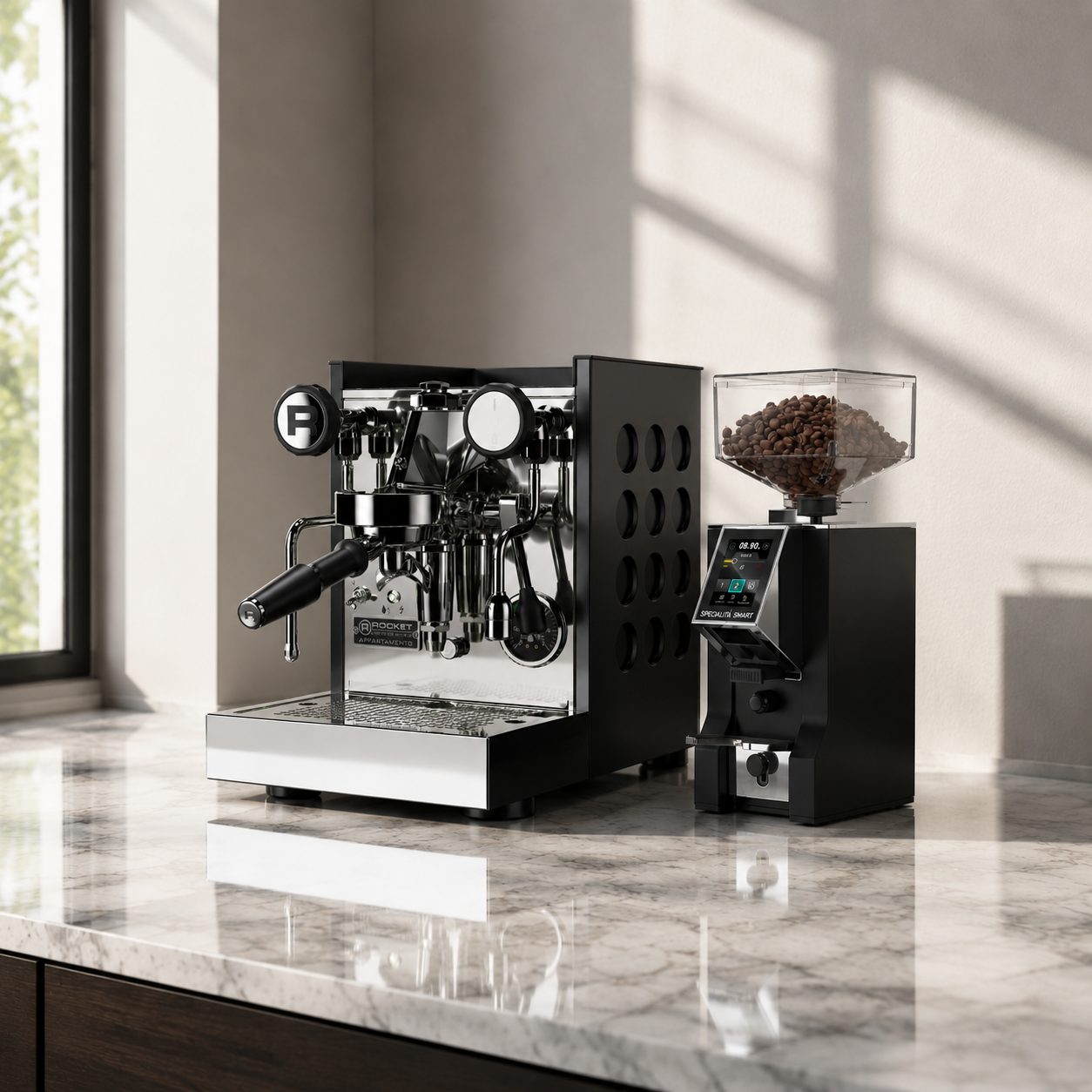 SET FIRSATI - Rocket Appartamento TCA Black Black & Eureka Mignon Specialita Smart Siyah