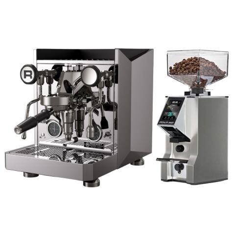 SET FIRSATI - Rocket Giotto Fast V & Eureka Mignon Specialita Smart Krom