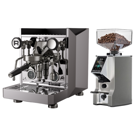 SET FIRSATI - Rocket Giotto Fast V & Eureka Mignon Specialita Smart Krom