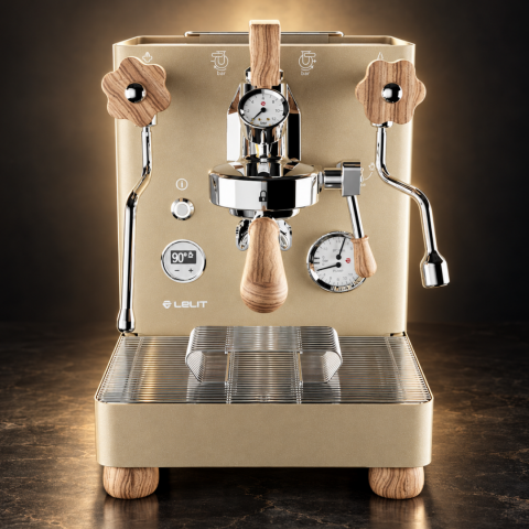 Lelit Bianca Espresso Kahve Makinesi Gold